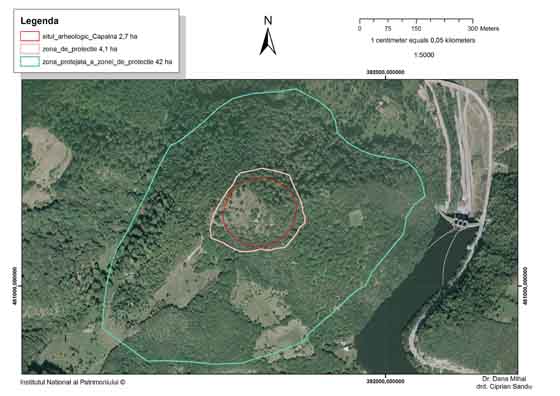 Cetatea-dacica-de-la-Capalna-zona-de-protectie