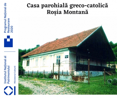 [PNR2020] Procedură simplificată lucrări de conservare-restaurare casa parohială greco-catolică, Roșia Montană
