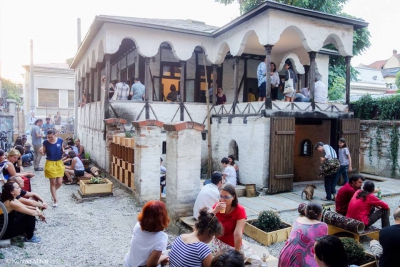 2017, Grădina Divan - eveniment Calup în curtea Casei de Târgoveț, credit foto: Konrad Mihat