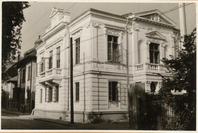 Casa Ienăchiță Văcărescu după restaurare (1964). Sursa foto: Arhiva INP