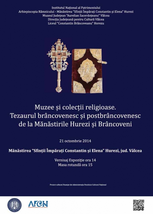 Horezu, jud.Vâlcea: Evenimente în cadrul proiectului cultural &quot;Muzee și colecții religioase...&quot;