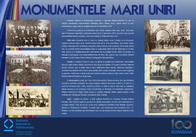 Iași: Expoziția &quot;Monumentele Marii Unirii&quot;