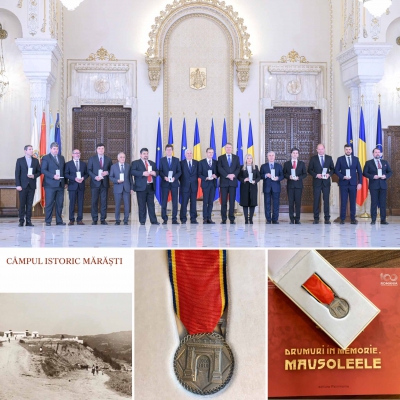INP primește Medalia Comemorativă „Centenarul Războiului pentru Întregirea Neamului”